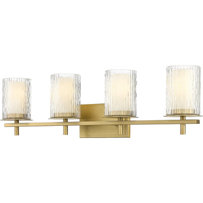 Open Box - Z-Lite 1949-4V-MGLD - Bathroom Fixtures Indoor Lighting