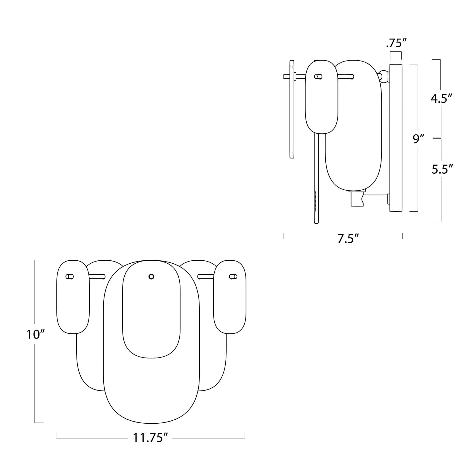 Open Box - Regina Andrew 15-1227PN - Wall Sconces Indoor Lighting