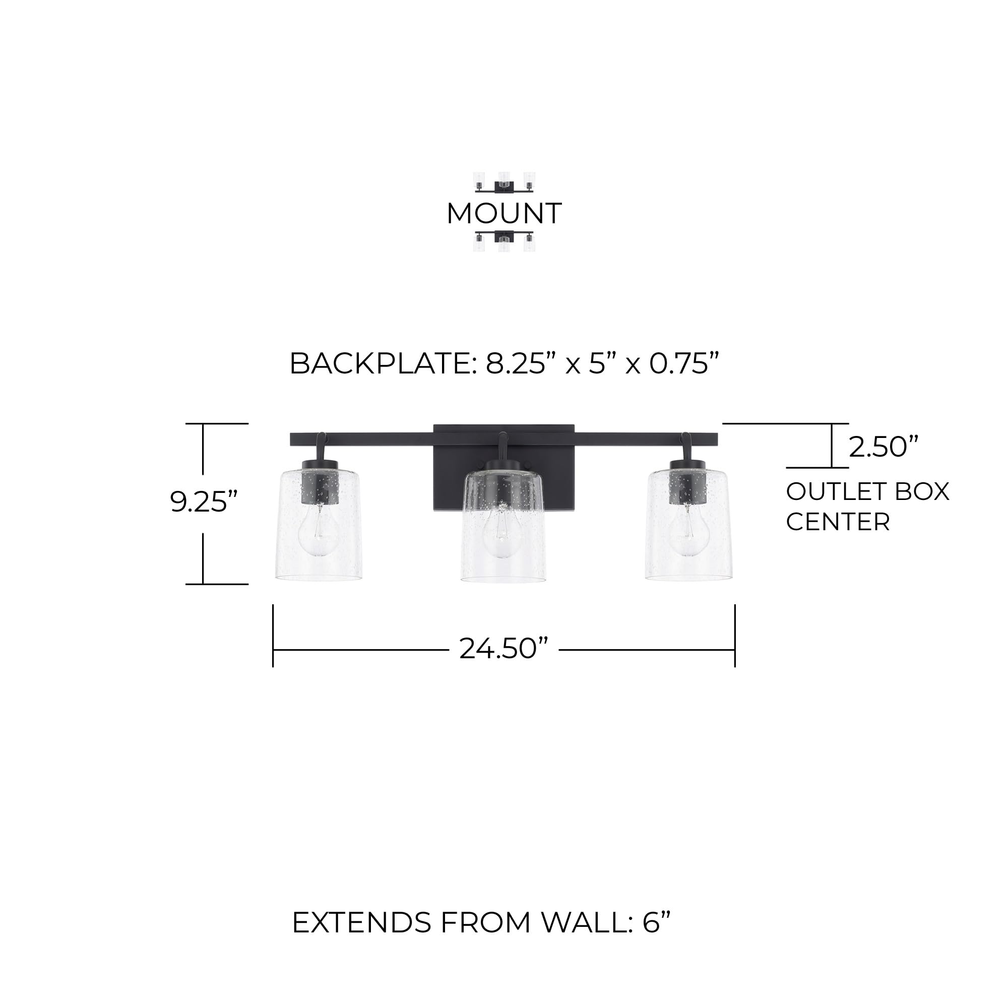 Open Box - Capital Lighting 128531MB-449 - Bathroom Fixtures Indoor Lighting