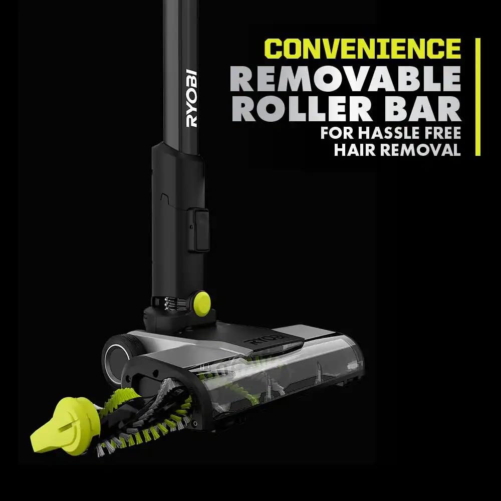 Open Box -  RYOBI ONE+ HP 18V Brushless Cordless Pet Stick Vacuum Cleaner Kit with 4.0 Ah HIGH PERFORMANCE Battery and Charger