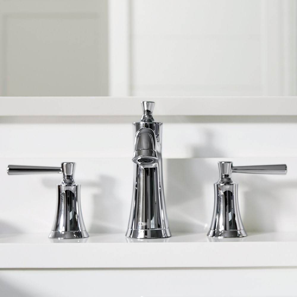 Open Box - Hansgrohe Joleena Widespread Faucet 100 with Pop-Up Drain 1.2 GPM in Brushed Nickel