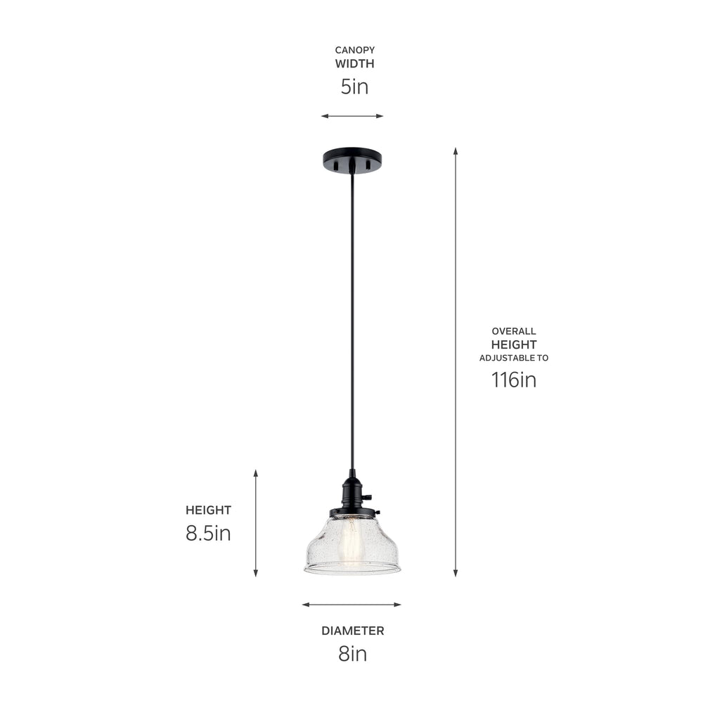 Open Box - Kichler 43850BK - Pendants Indoor Lighting