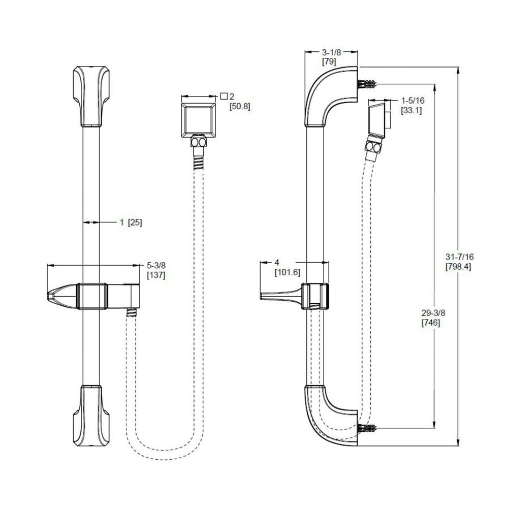 Open Box - Pfister HSK-43SHWK - Shower Components Bath and Shower Accessories