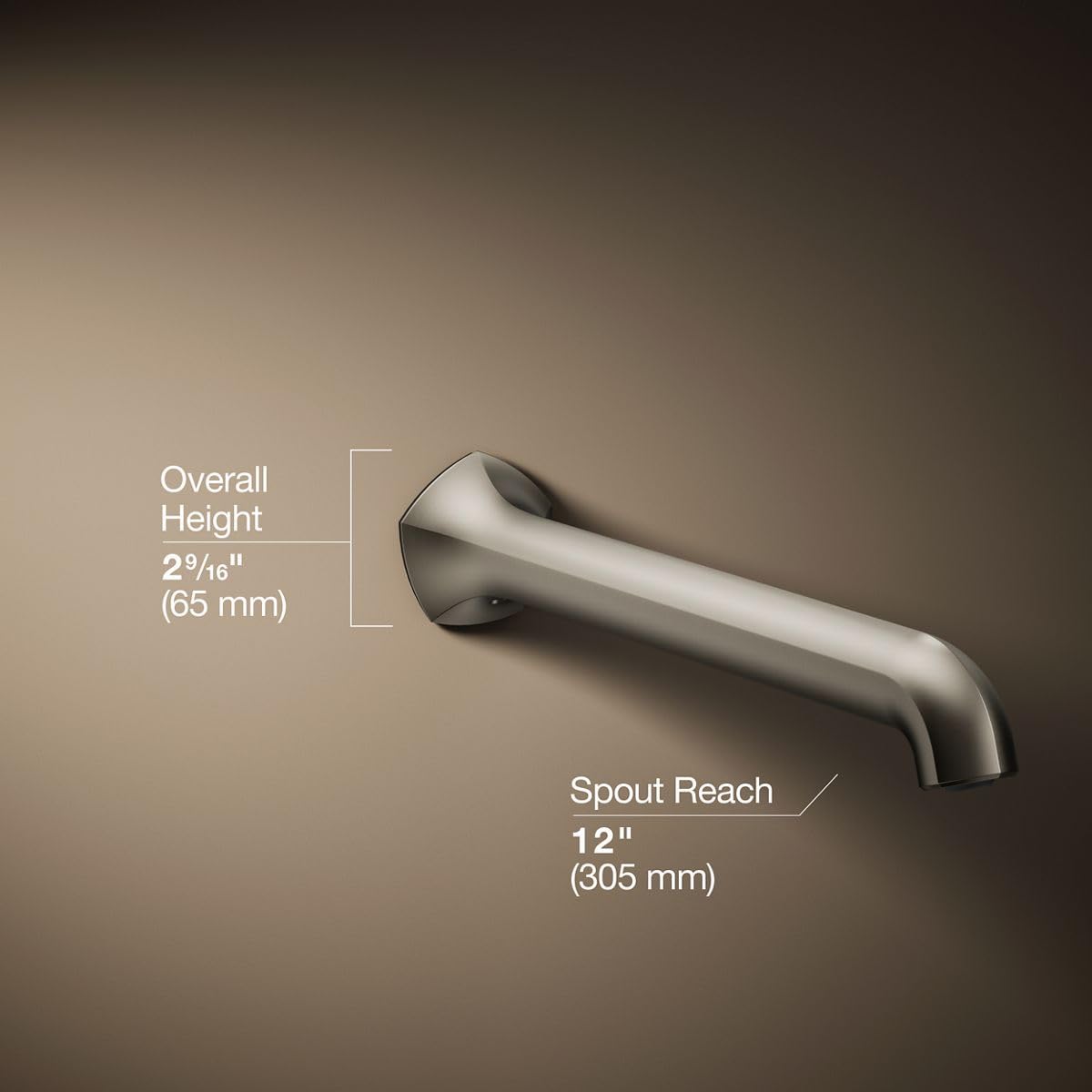 Open Box - Kohler K-27115-BN - Tub Spouts Bath and Shower Accessories