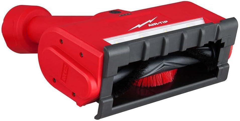 Open Box -  Milwaukee M12 AIR-TIP 1-1/4 in. - 2-1/2 in. Wet/Dry Shop Vacuum Utility Nozzle Attachment (1-Piece), Reds / Pinks MilwaukeeBullseye Deals
