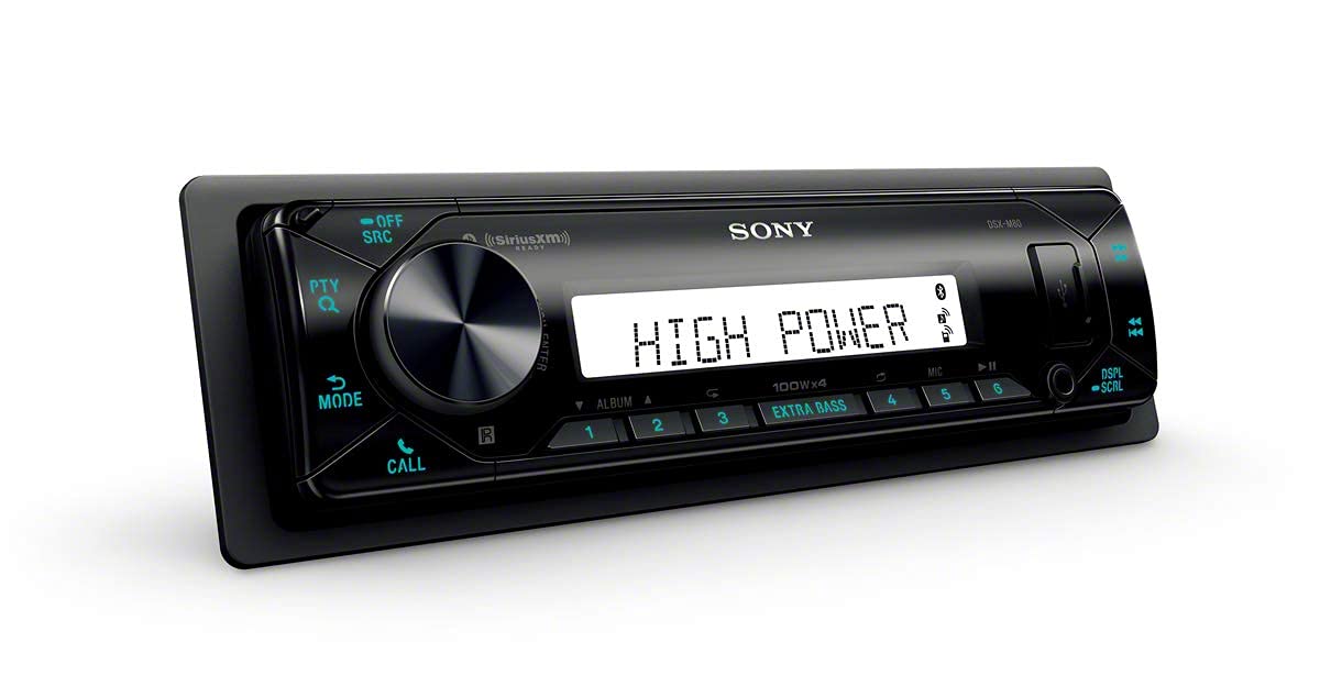 Certified Refurbished - Sony DSXM80 High Power Bluetooth Marine Receiver SonyBullseye Deals