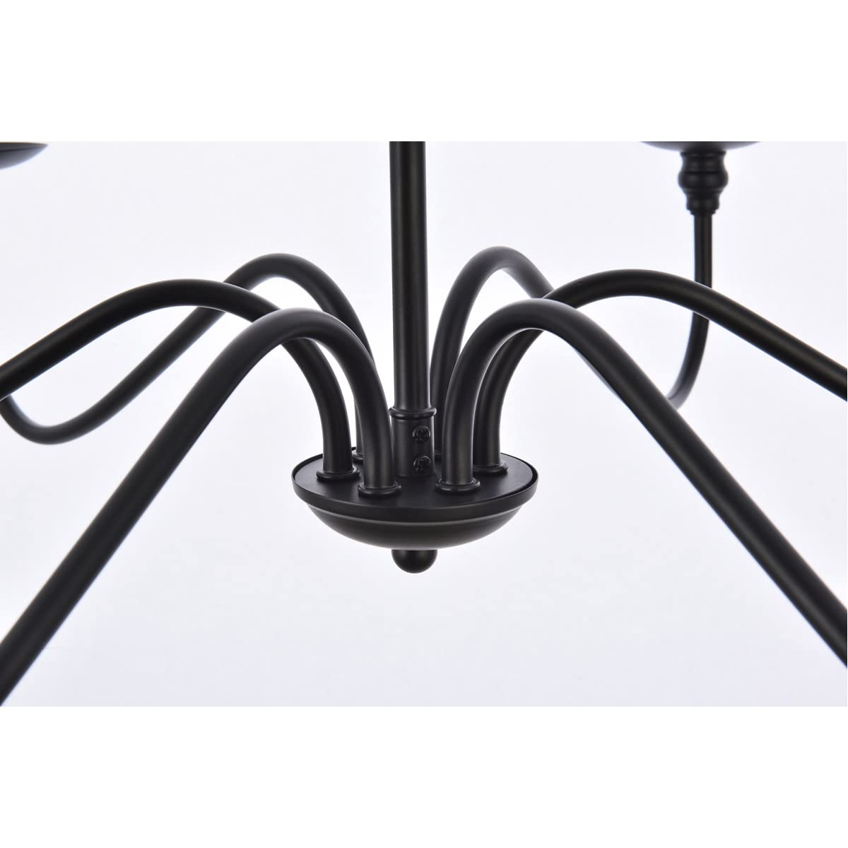 Open Box - Elegant Lighting LD5056D30MB - Chandeliers Indoor Lighting