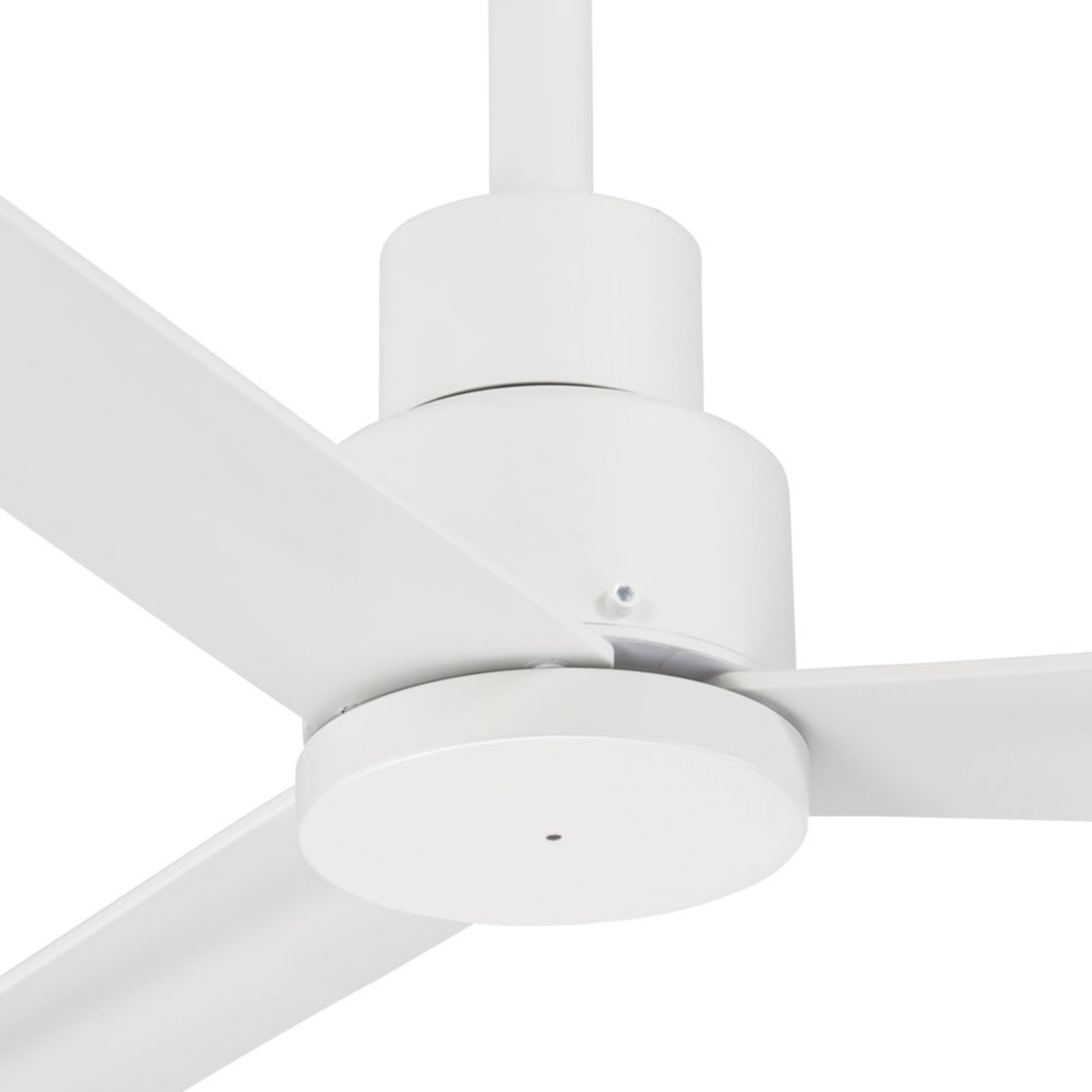 Open Box - MinkaAire F787-WHF 3 Blade 52" Simple Outdoor Ceiling Fan - Remote and Blades Included