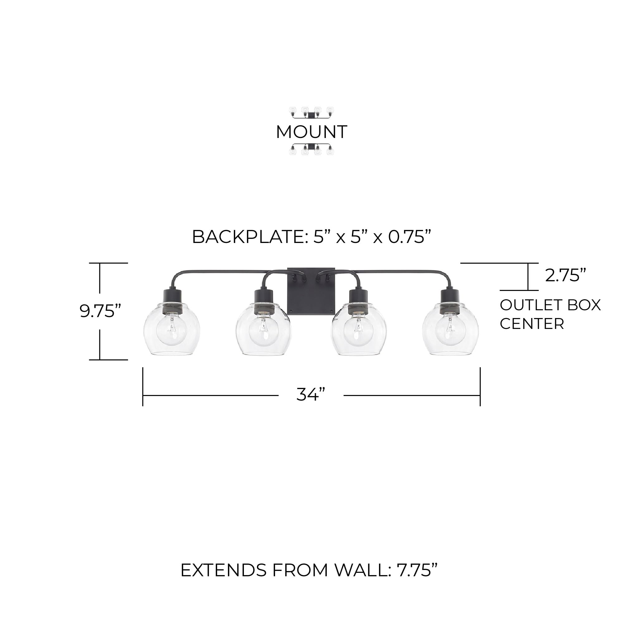 Open Box - Capital Lighting 120041MB-426 - Bathroom Fixtures Indoor Lighting