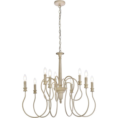 Open Box - Elegant Lighting LD7045D30WD - Chandeliers Indoor Lighting