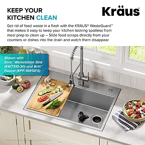 Open Box - Kraus KWD100-75MBL - Garbage Disposal Faucet