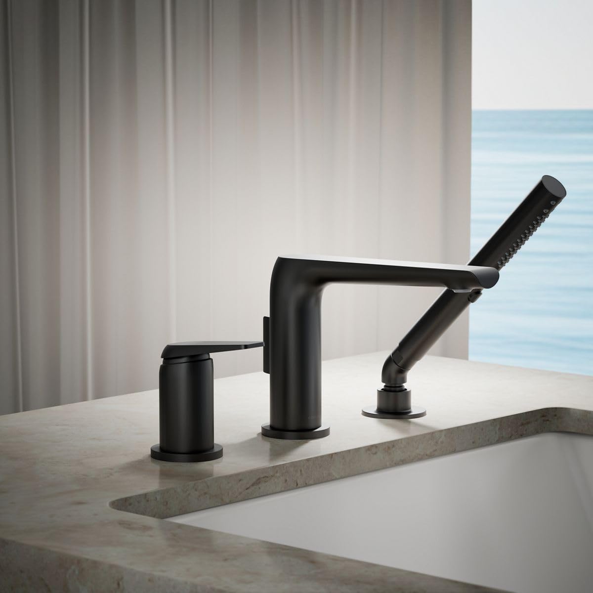 Open Box - Kohler K-97360-4-BL - Roman Tub Faucet