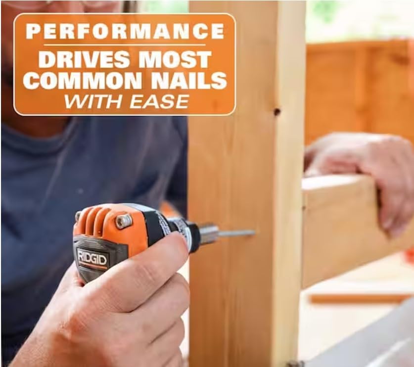 Open Box -  RIDGID Pneumatic 3-1/2 in. Mini Palm Nailer
