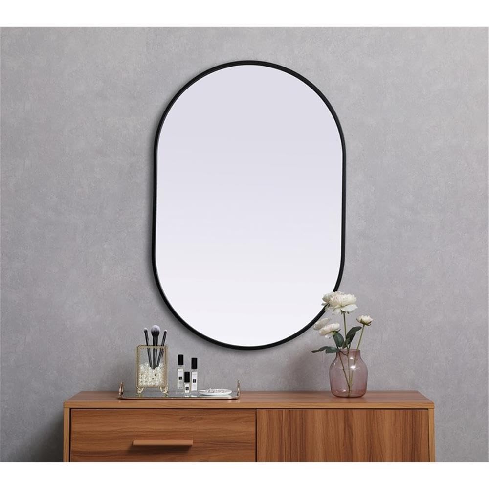 Open Box - Elegant Lighting MR2A2436BLK - Mirrors Home Decor