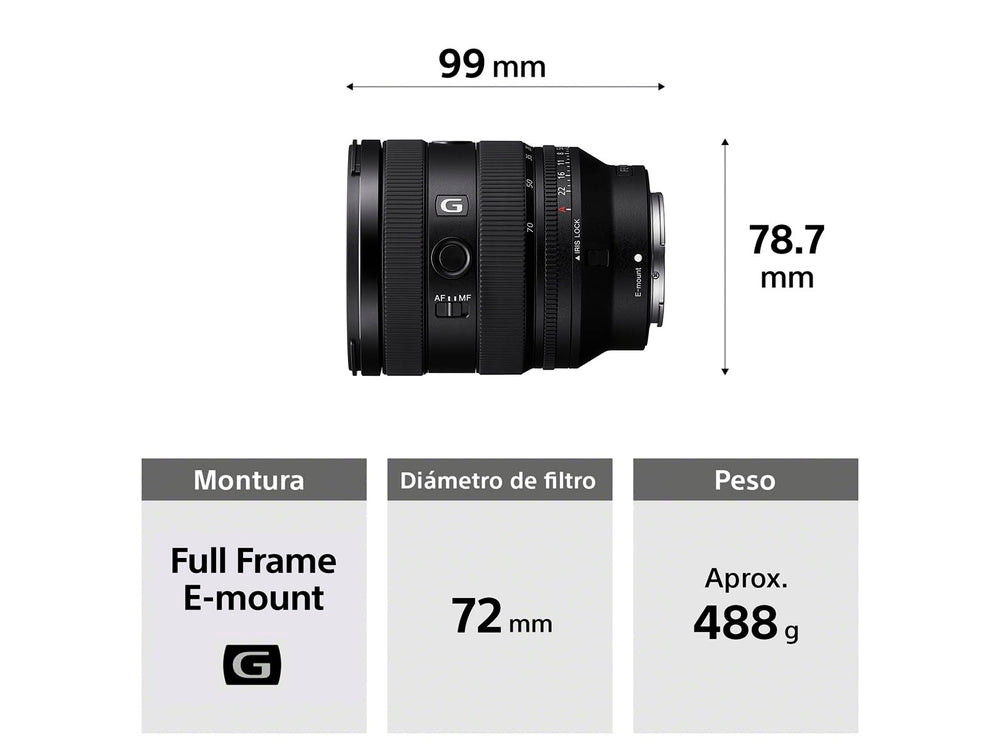Refurbished - SONY SEL2070G Interchangeable Lens Camera