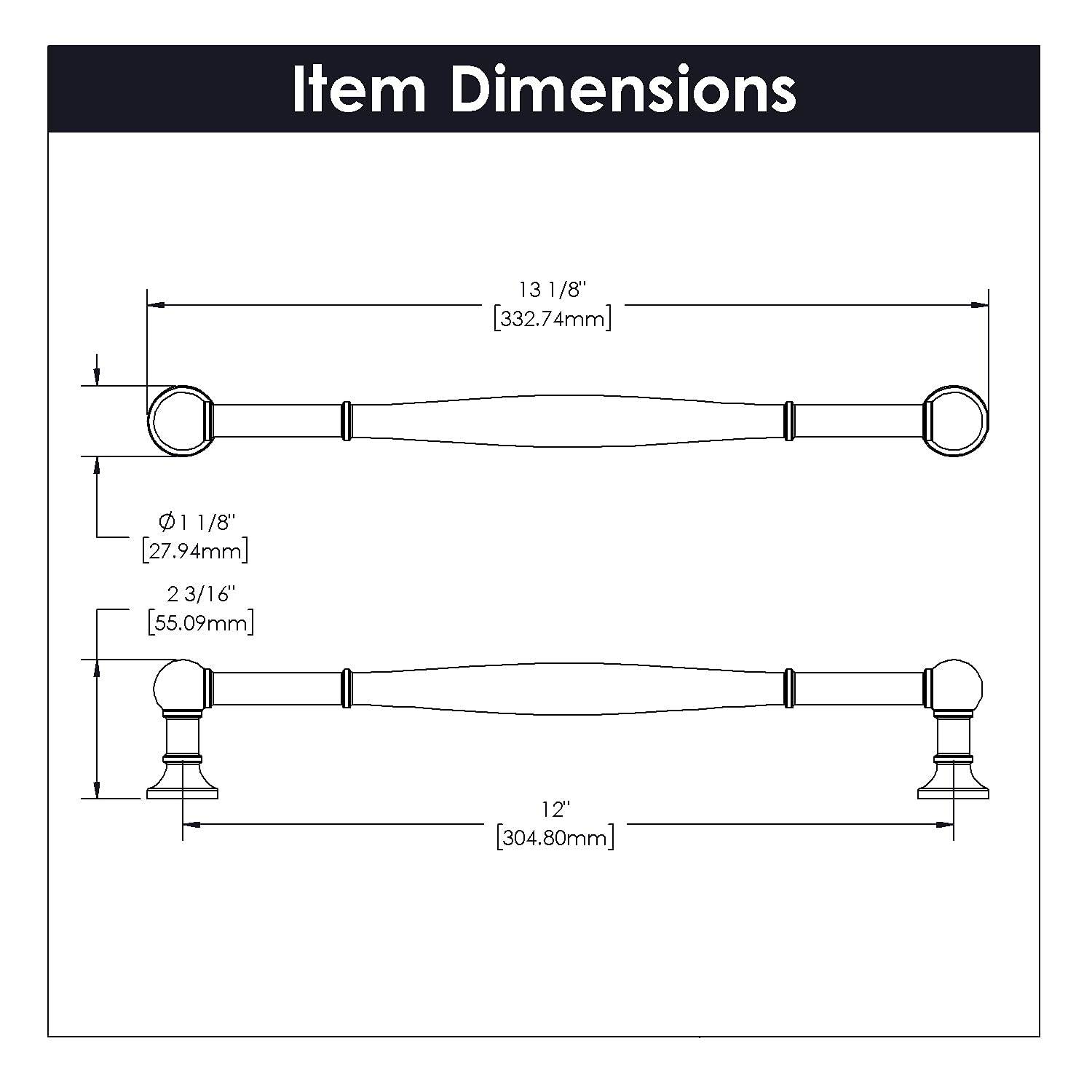 Open Box - Belwith Keeler B077277-SS - Pulls Cabinet Hardware