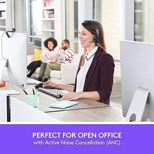 Open Box -  Logitech Zone Wireless Certified for Microsoft Teams Bluetooth Headset