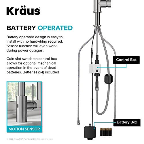 Open Box - Kraus KSF-2631SFACB - Kitchen Faucet