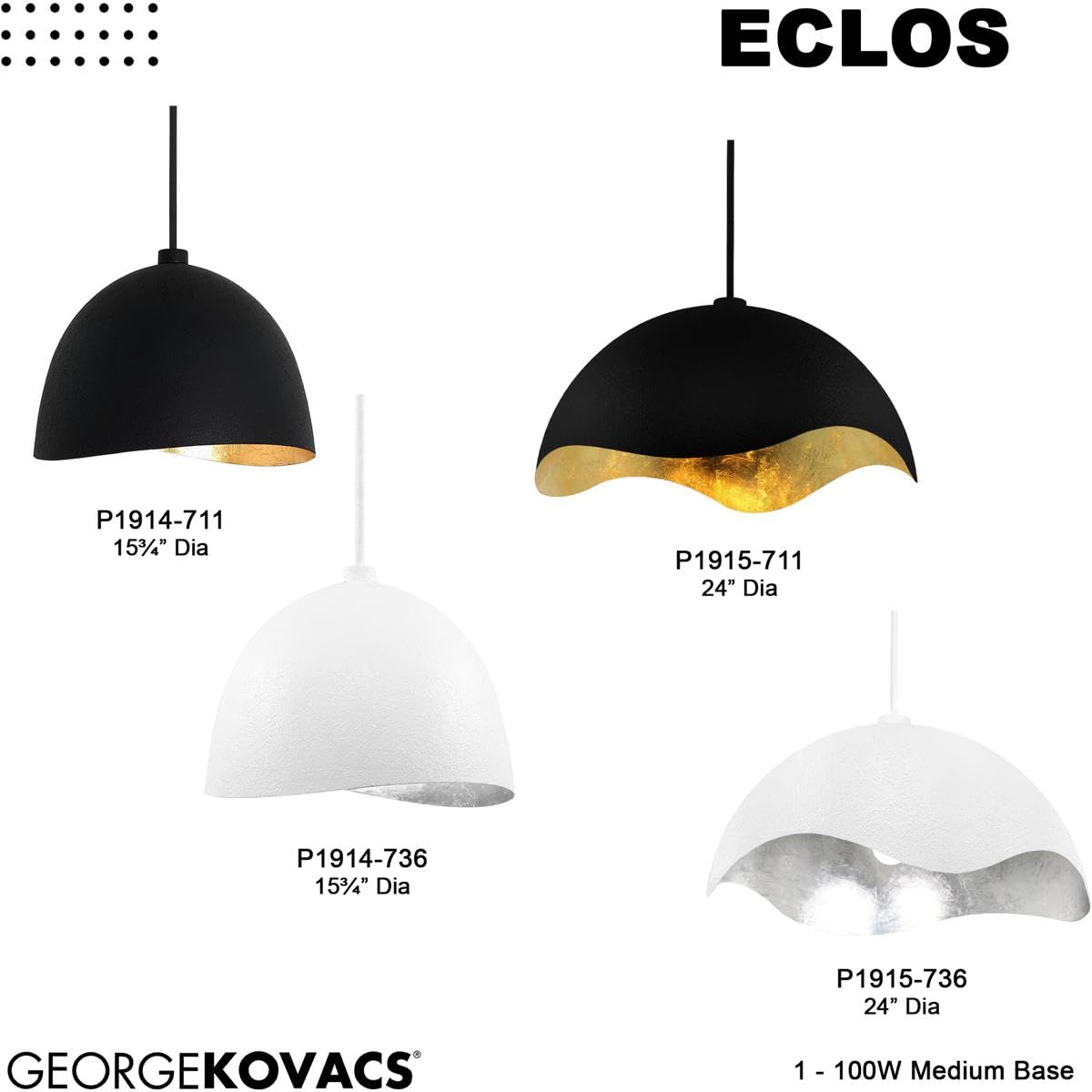 Open Box - Kovacs P1914-736 - Pendants Indoor Lighting
