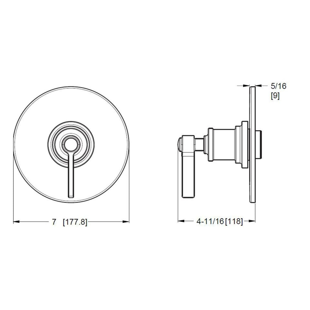 Open Box - Pfister R89-1WND - Valve Trim Only Showers
