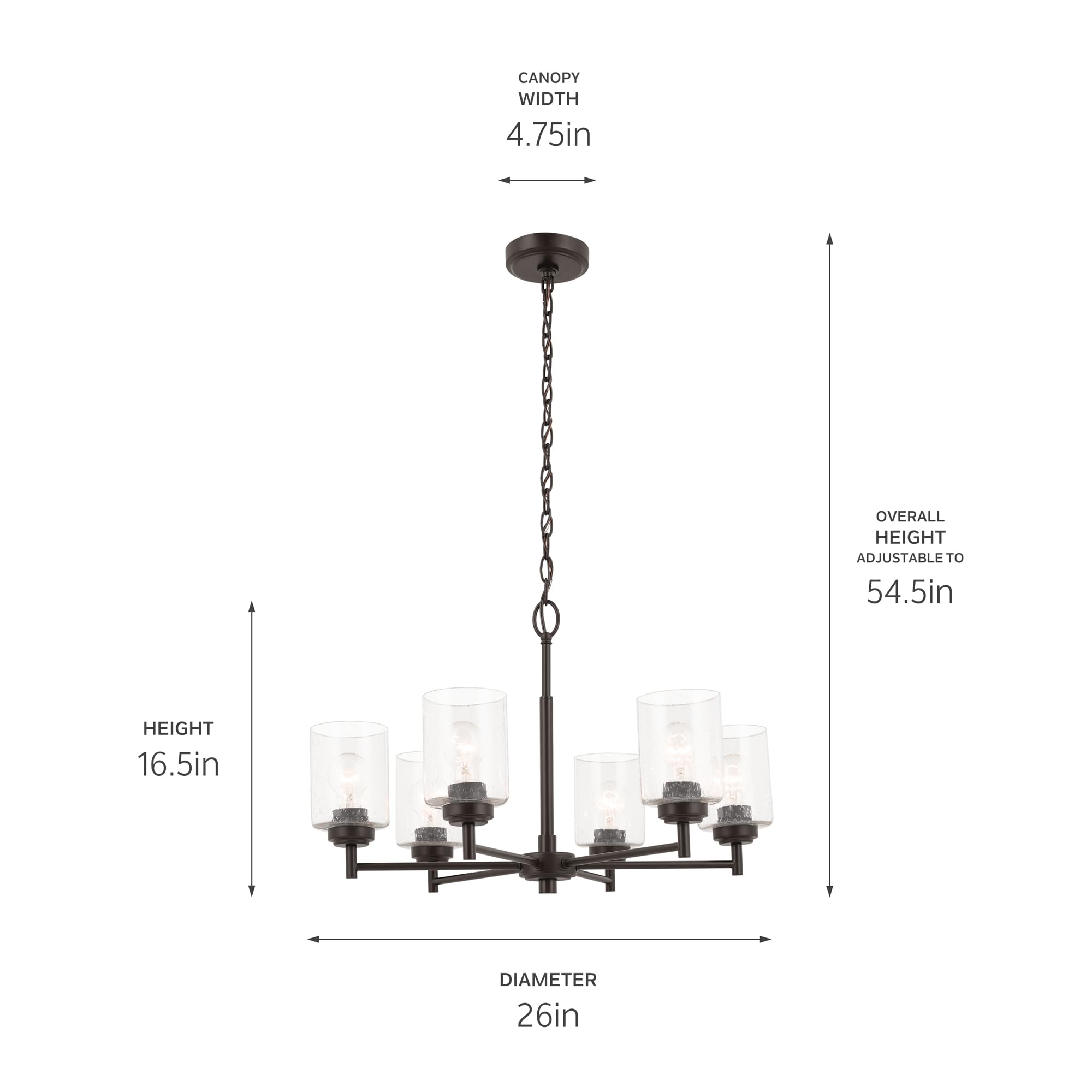 Open Box - Kichler 52616OZ - Chandeliers Indoor Lighting