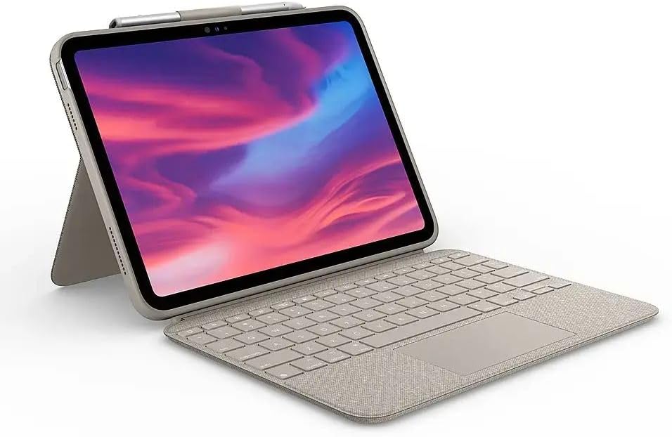 Refurbished - Logitech Combo Touch - Sand - 996-000448