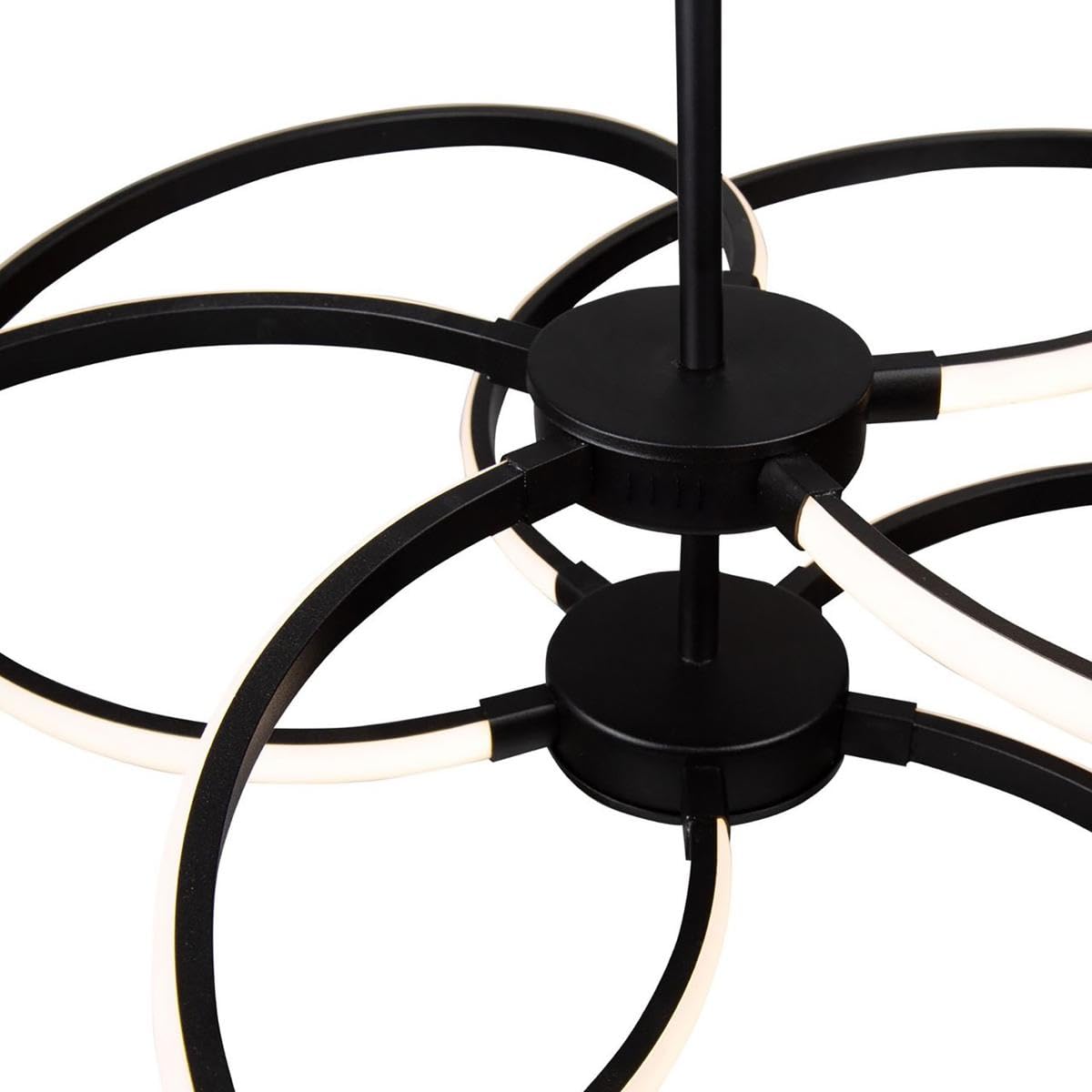 Open Box - Artcraft Lighting AC7689BK - Chandeliers Indoor Lighting