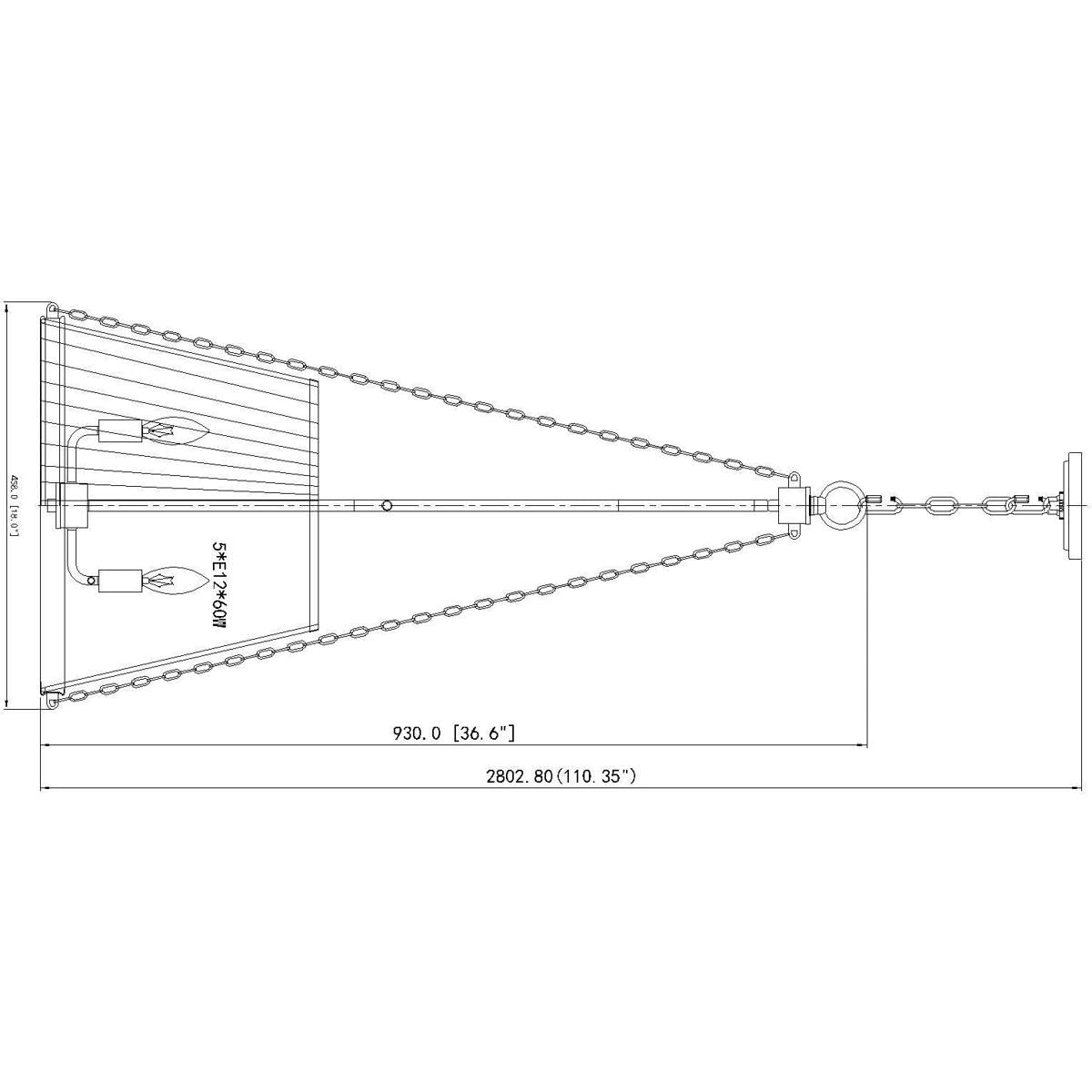 Open Box - Z-Lite 1954P18-BN - Pendants Indoor Lighting