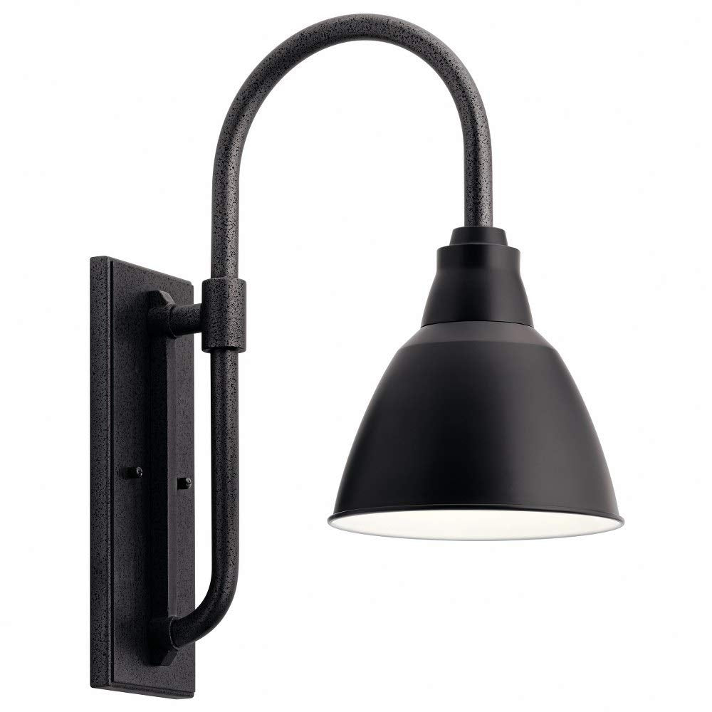 Open Box - Kichler 49836BK - Wall Sconces Outdoor Lighting