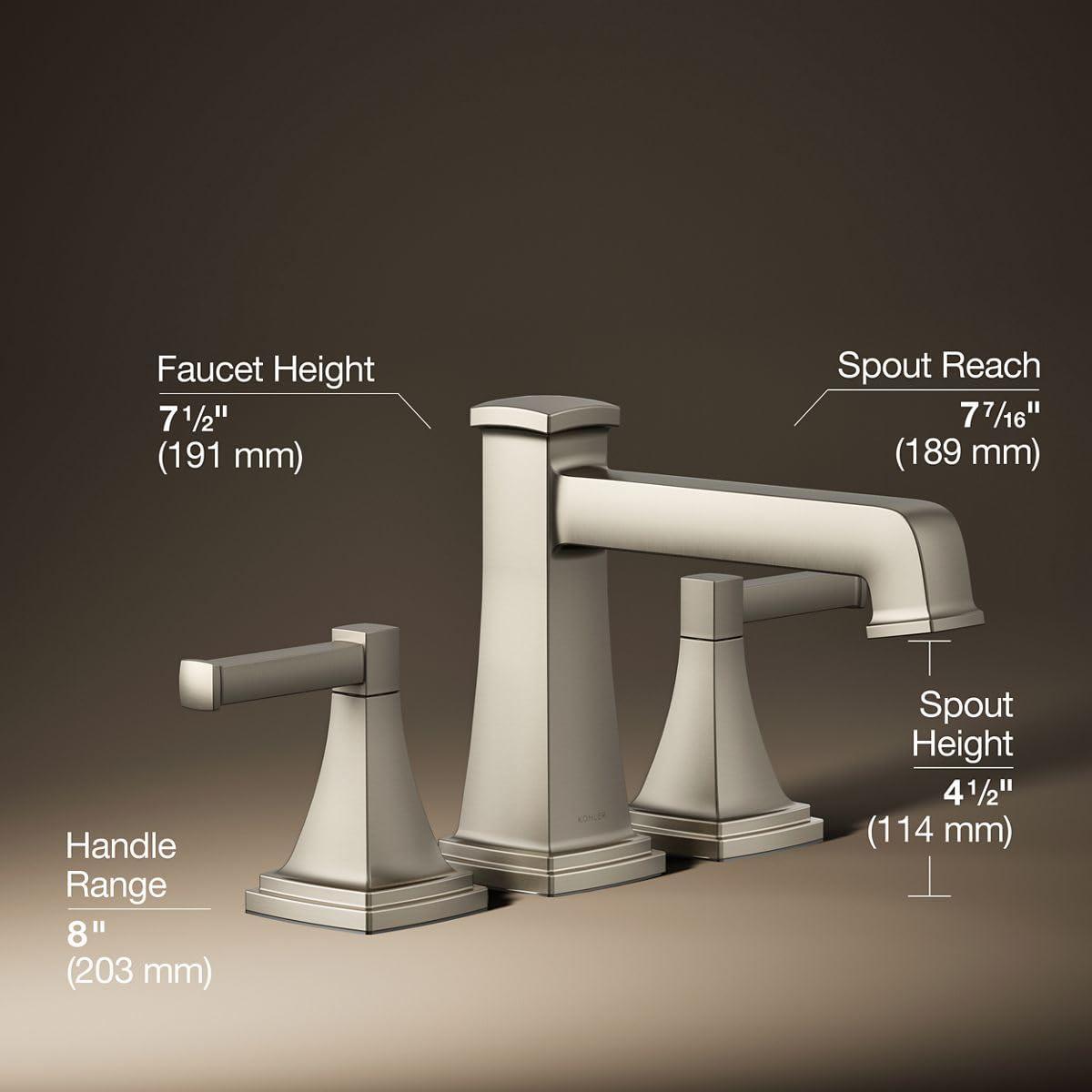 Open Box - Kohler K-T27405-4-BN - Roman Tub Faucet