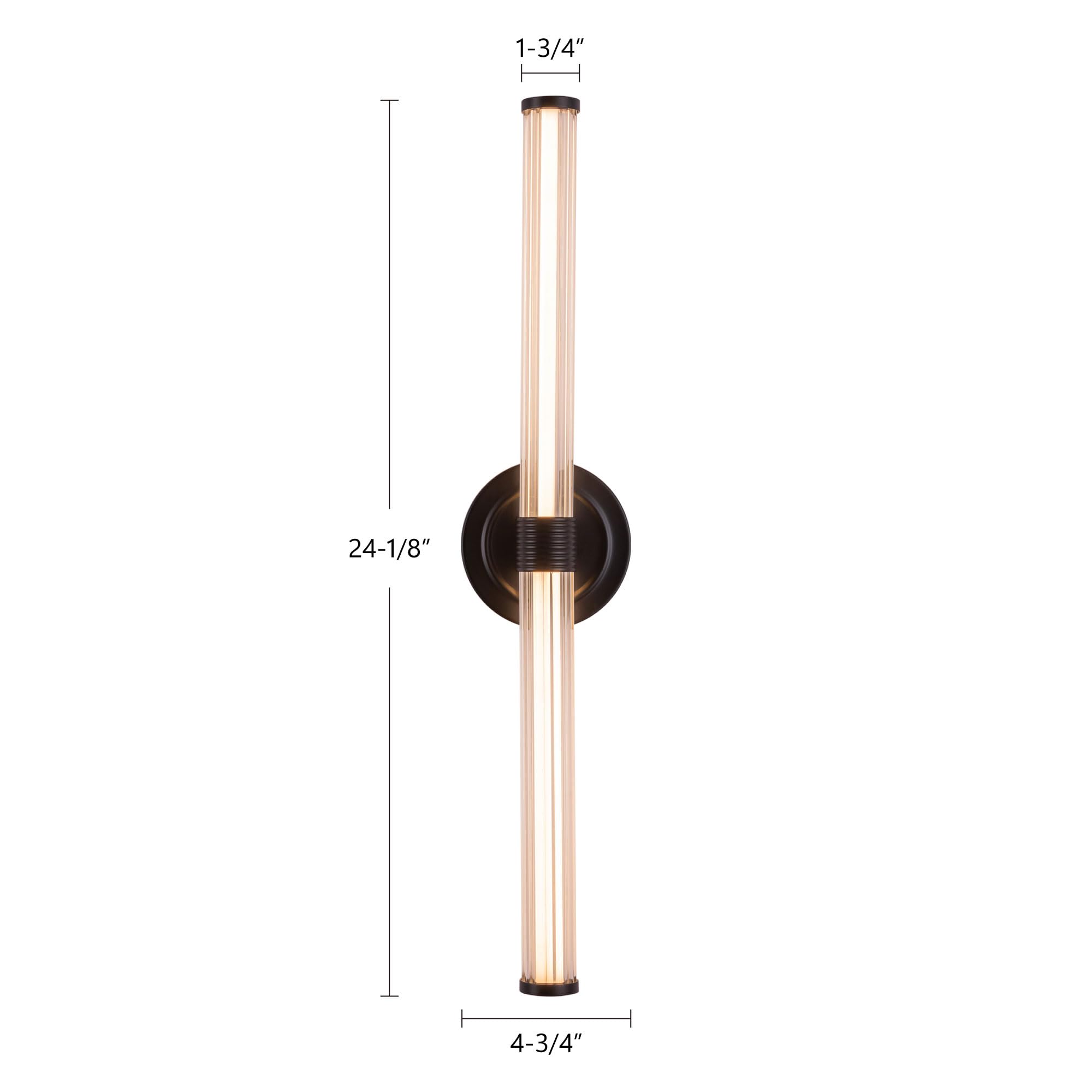 Open Box - Alora Lighting WV509024MB-UNV - Bathroom Fixtures Indoor Lighting
