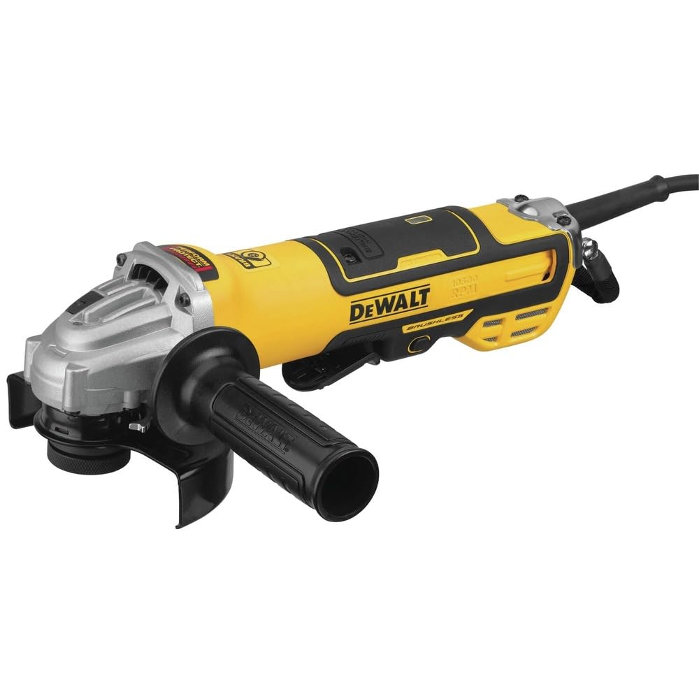 Open Box -  DEWALT 13 Amp Corded 5 in. Brushless Angle Grinder with Paddle Switch