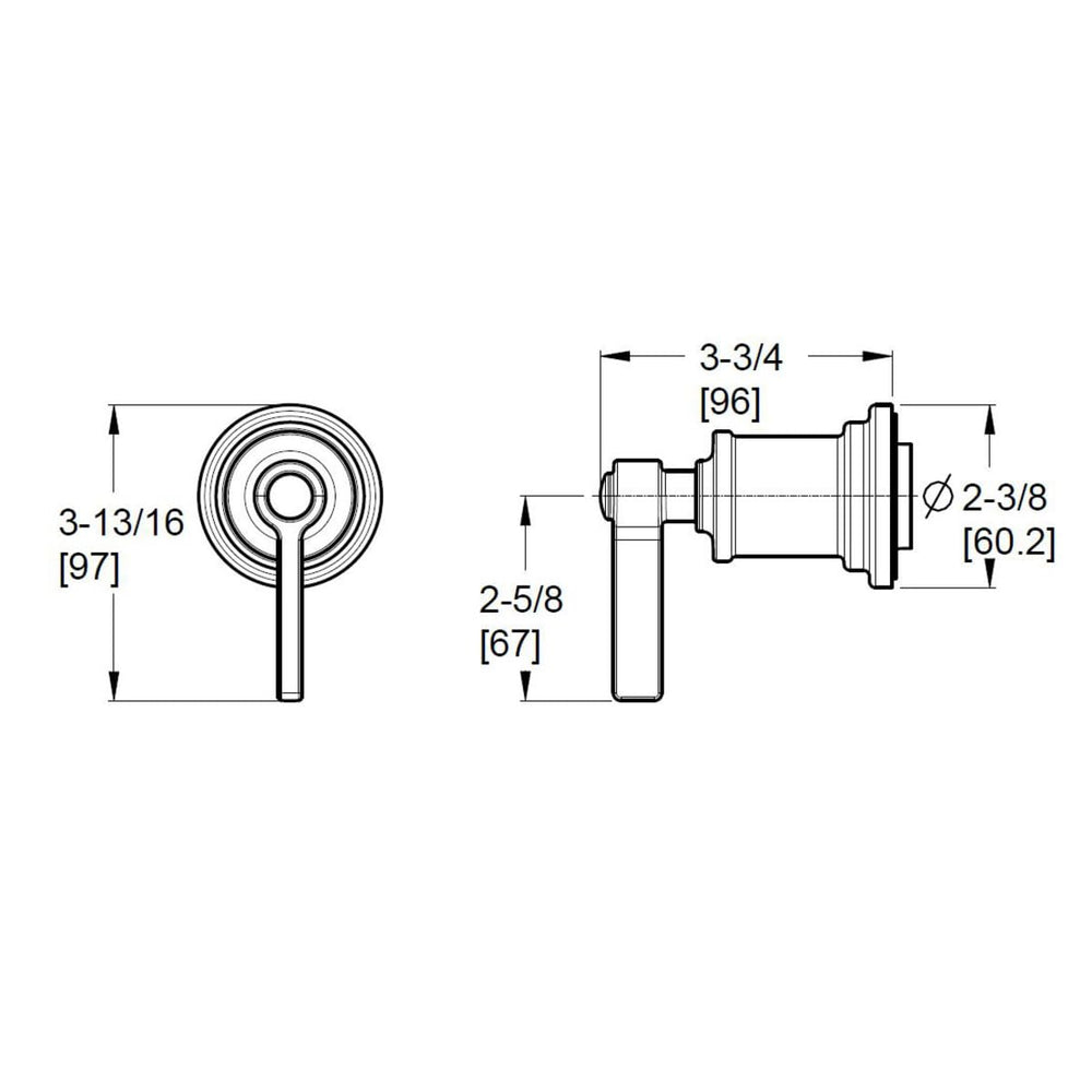 Open Box - Pfister 016-WNSDB - Diverter Trims Showers