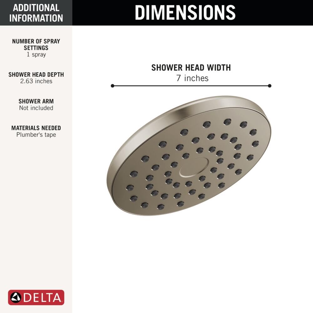 Open Box - Delta 52101-SS-PR25 - Shower Heads Showers