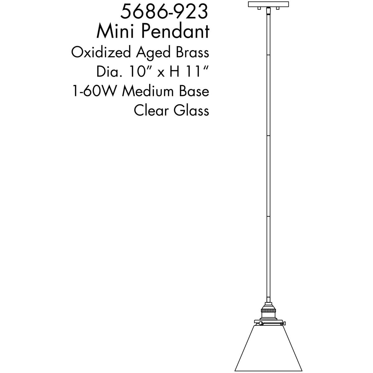 Open Box - Minka Lavery 5686-923 - Pendants Indoor Lighting