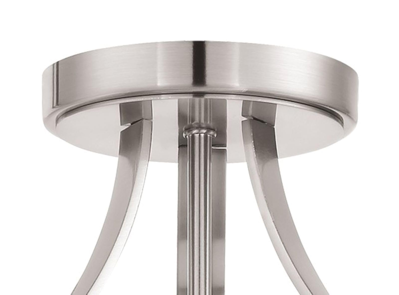 Open Box - Minka Lavery 3307-84 3 Light Semi-Flush Ceiling Fixture from the Poleis Collection