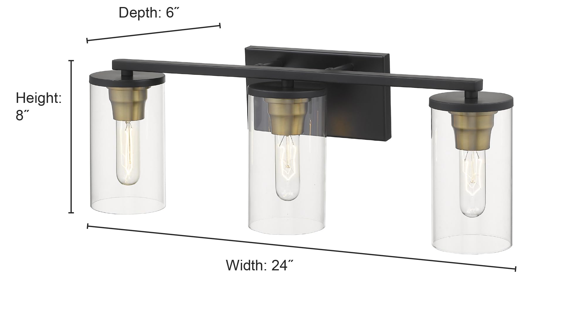 Open Box - Millennium Lighting 3493-MB/HBZ - Bathroom Fixtures Indoor Lighting