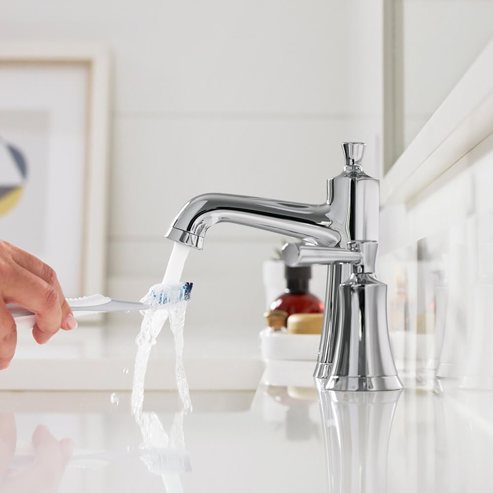 Open Box - Hansgrohe Joleena Widespread Faucet 100 with Pop-Up Drain 1.2 GPM in Brushed Nickel