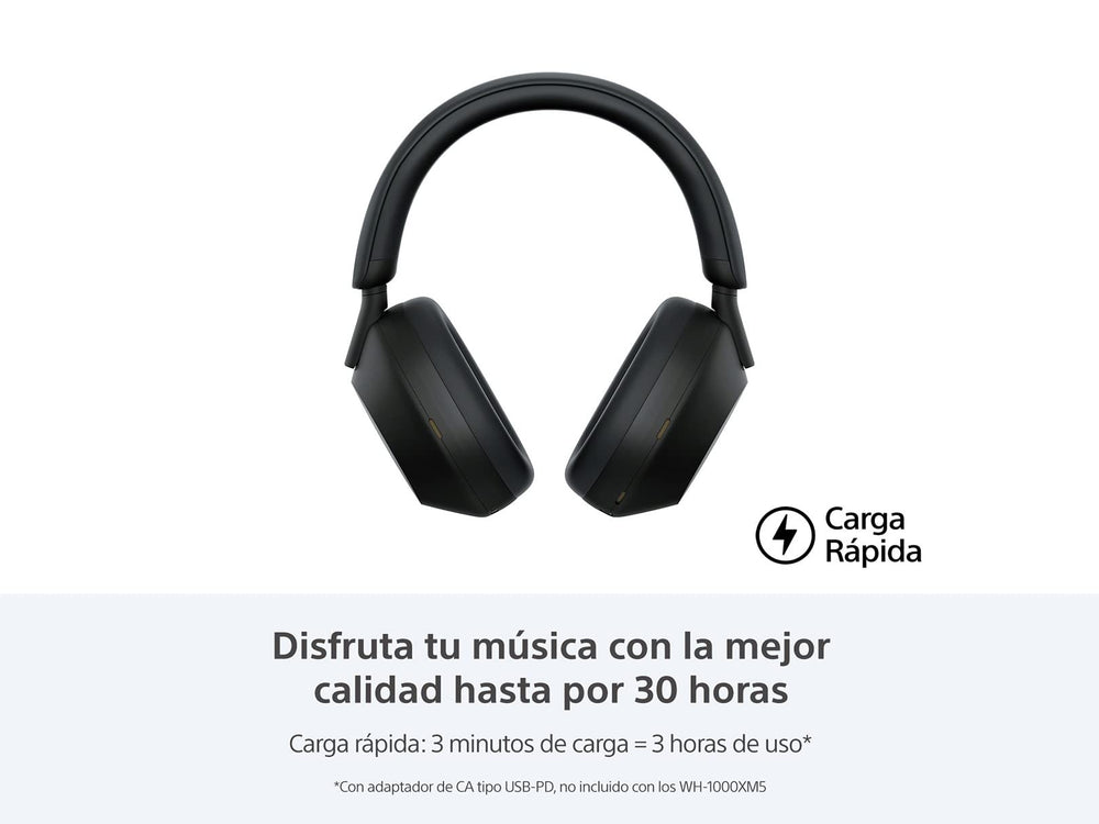 Refurbished - SONY WH1000XM5/B Headphone (BT)