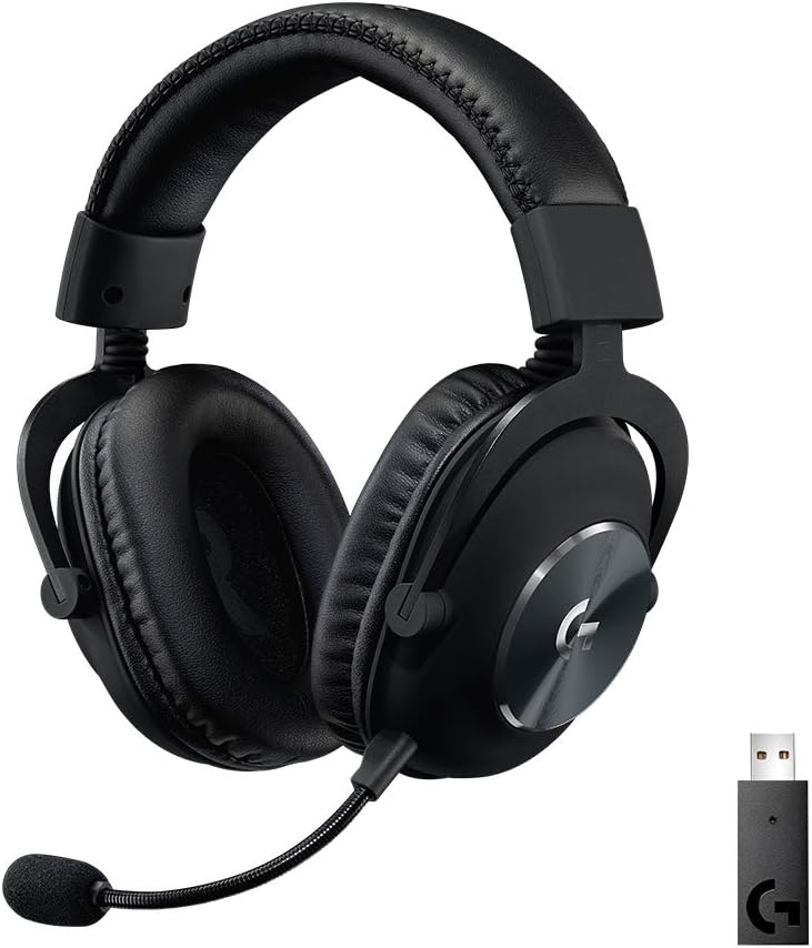 Open Box -  Logitech - G PRO X Wireless Gaming Headset for PC - Black
