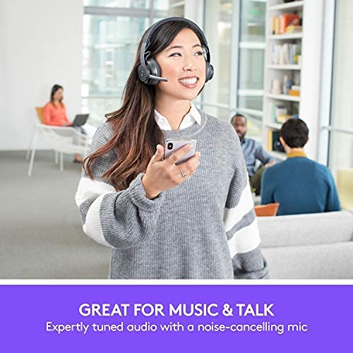 Refurbished - Logitech Zone Wireless Certified for Microsoft Teams Bluetooth Headset