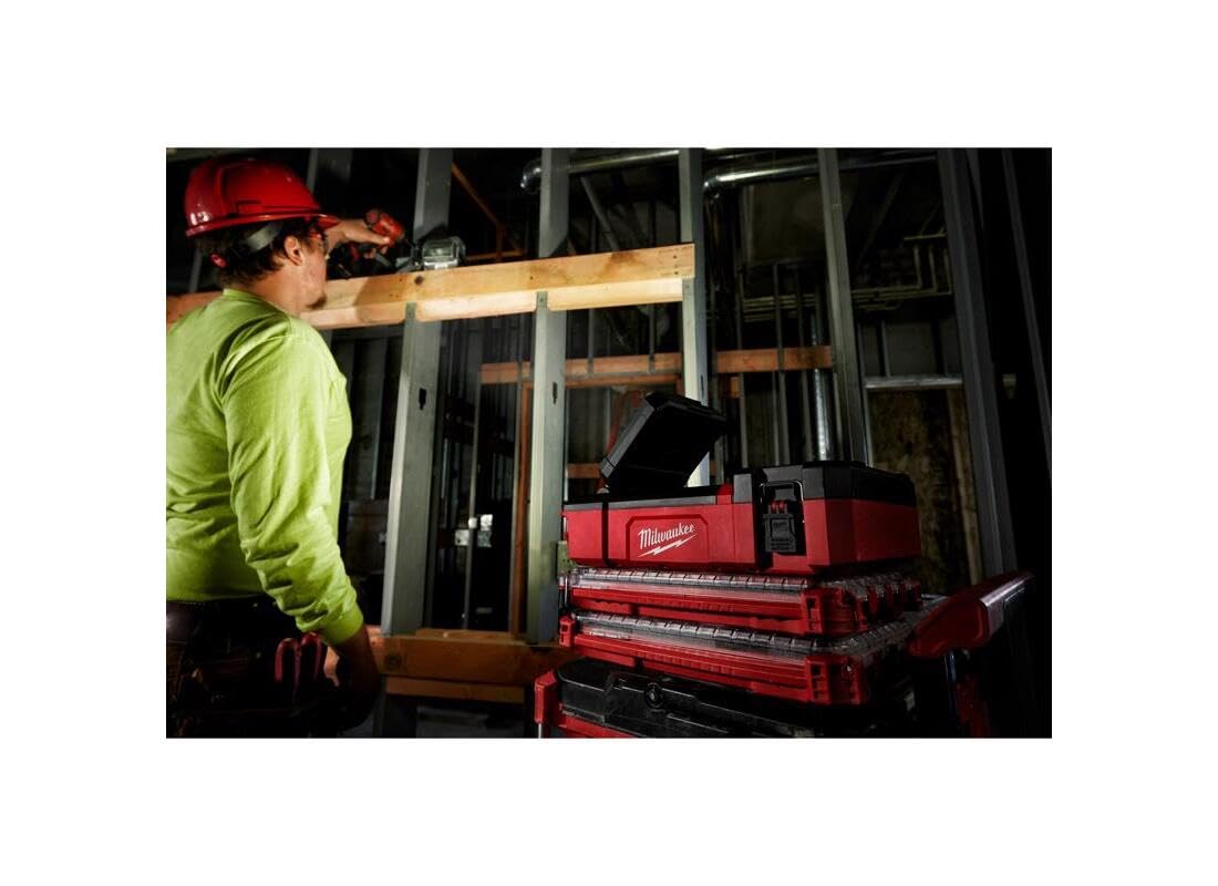 Open Box -  Milwaukee Tool M12 12-Volt Lithium-Ion Cordless PACKOUT Flood Light w/USB Charging Milwaukee ToolBullseye Deals