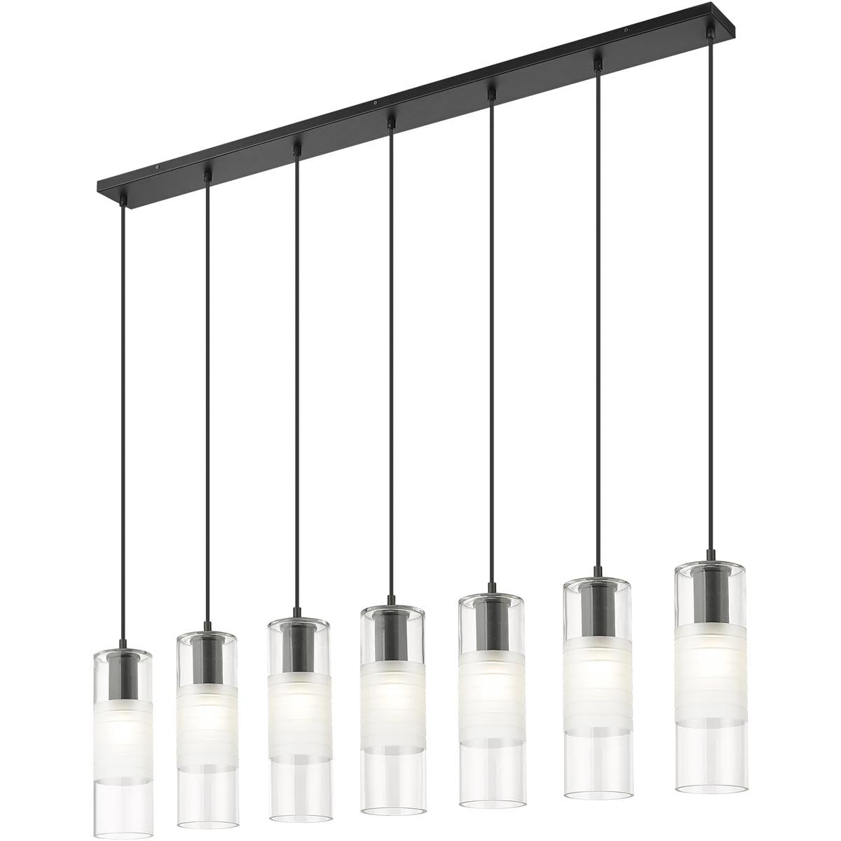 Open Box - Z-Lite 824P-7L-MB - Chandeliers Indoor Lighting