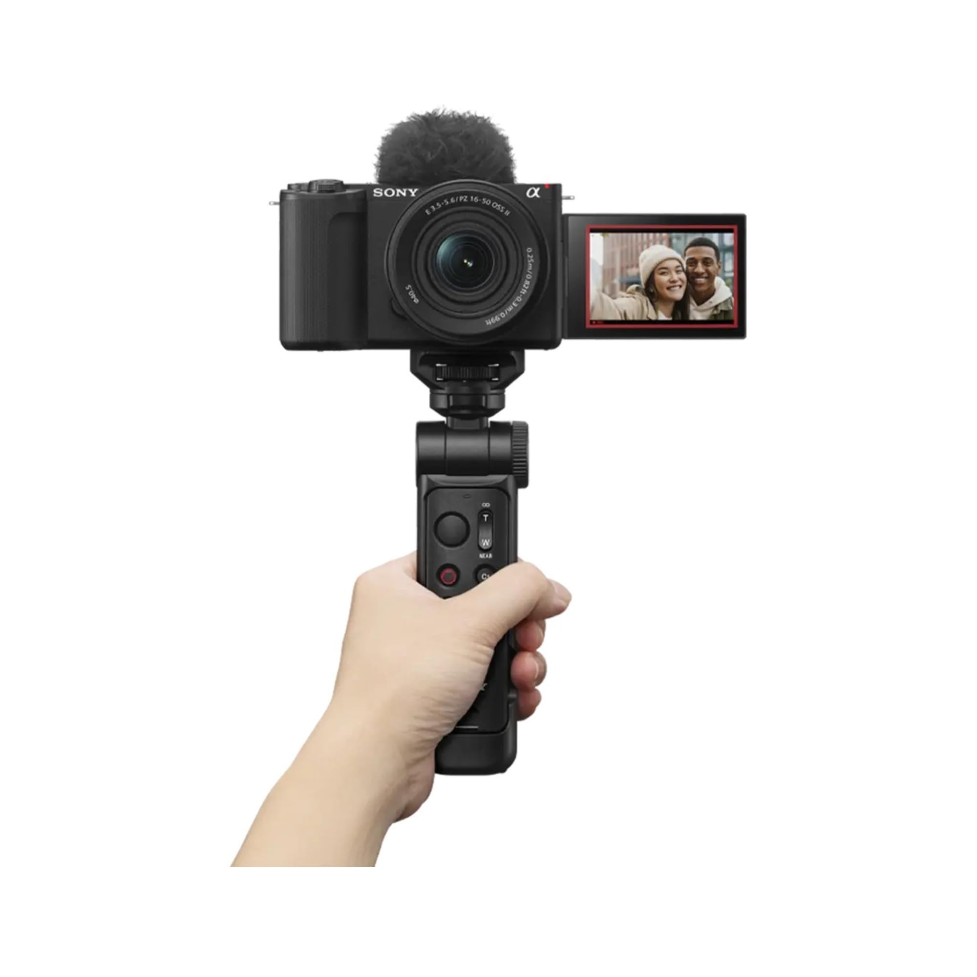 Certified Refurbished - Sony GP-VPT3 Multi-Function Bluetooth 3-in-1 Shooting Grip, Tripod and Removeable Remote