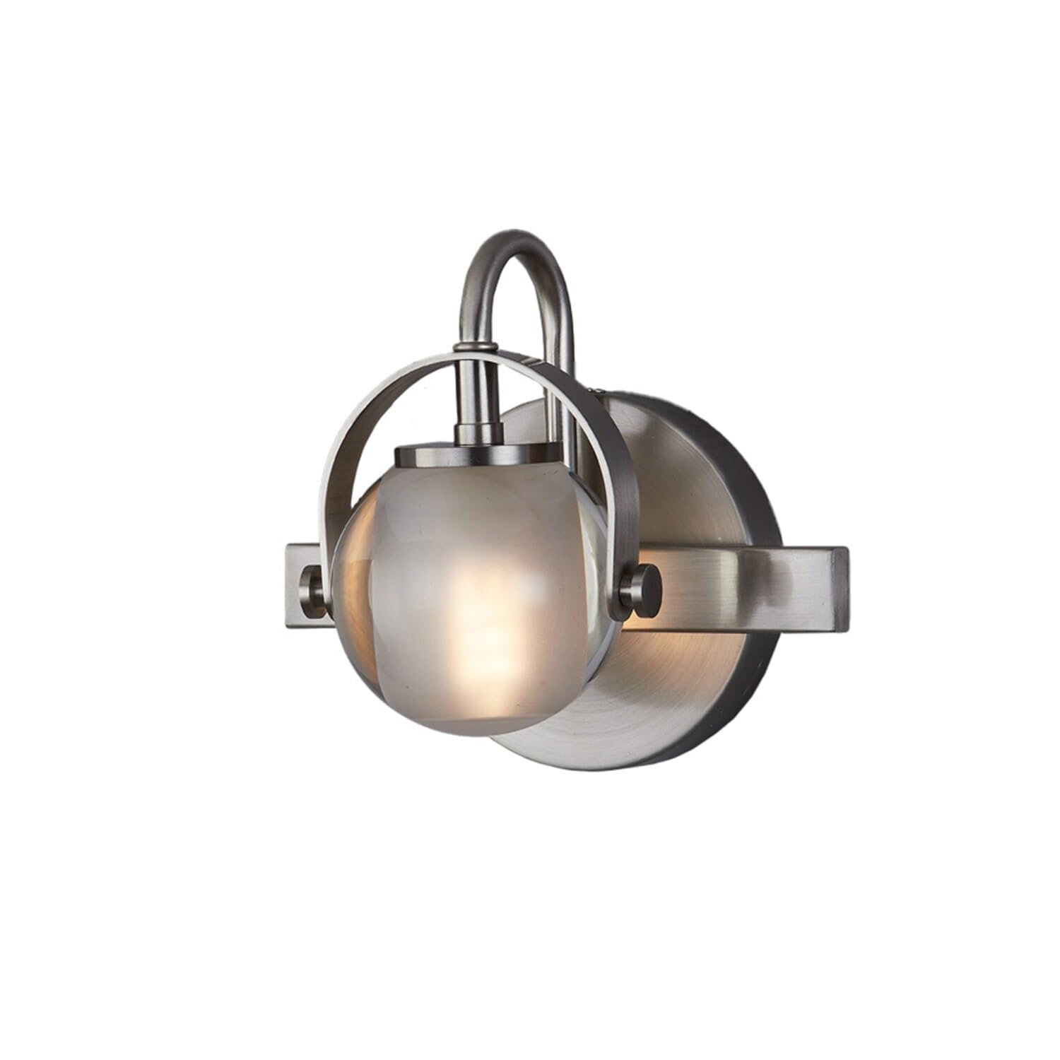 Open Box - Justice Design Group FSN-8061-CLOP-MBLK - Bathroom Fixtures Indoor Lighting