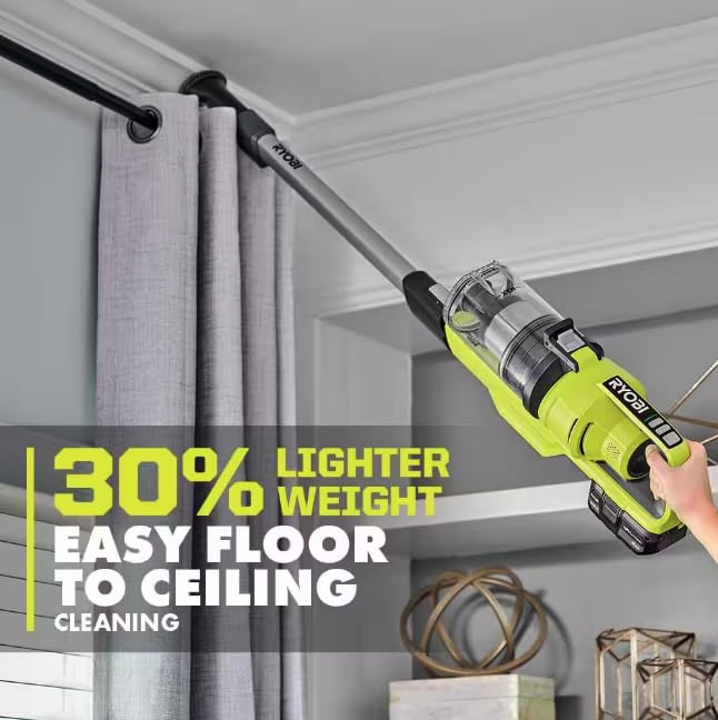 Open Box -  RYOBI ONE+ 18V Cordless Stick Vacuum Cleaner (Tool Only)
