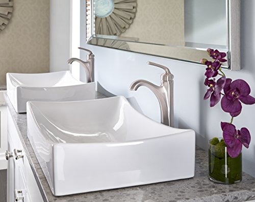 Open Box - Pfister LG40-DE0K Arterra Single Hole Bathroom Faucet with Metal Pop