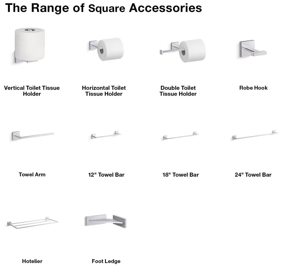 Open Box - Kohler K-23295-BL - Grab Bar Accessory