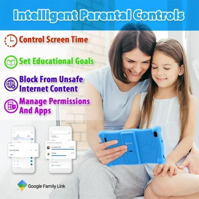 Contixo V10 Tablet 32gb 7  Blue Wi-fi Bluetooth