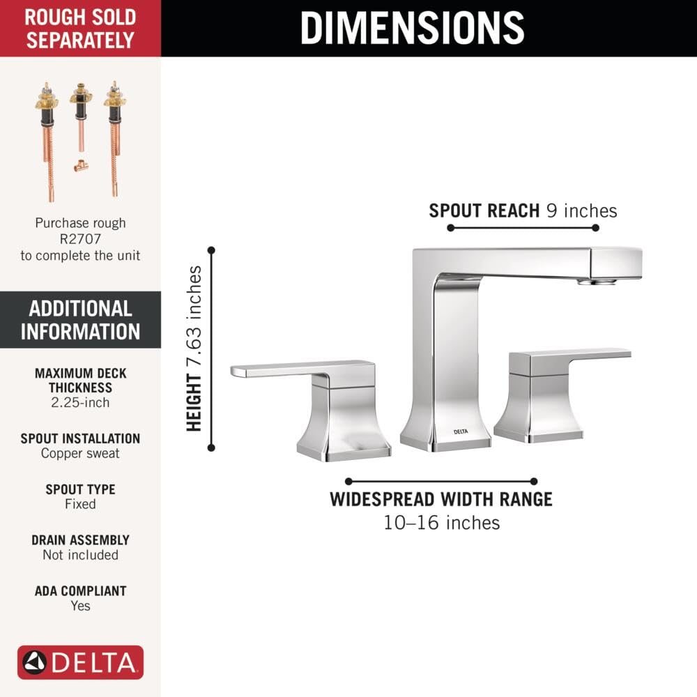 Open Box - Delta T2737 - Roman Tub Faucet